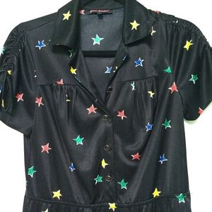 Betsey Johnson star print dress